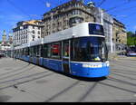 VBZ - Be 6/8 4027 unterwegs auf der Linie 4 in Zürich am 27.04.2024