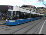 VBZ - Be 6/8 4065 unterwegs auf der Linie 2 in der Stadt Zürich am 2024.12.21