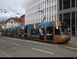 VBZ - Tram Be 5/6 3033 mit Werbung für James Bond unterwegs auf der Linie 3 in Zürich am 29.02.2020
