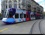 VBZ - Tram Be 5/6 3015 unterwegs auf der Linie 3 in der Stadt Zürich am 2024.10.27