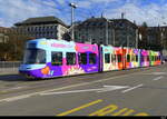 VBZ - Tram Be 5/6 3036 unterwegs auf der Linie 3 in der Stadt Zürich am 2024.10.27