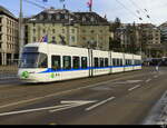 VBG - Tram Be 5/6 3071 unterwegs auf der Linie 10 unterwegs in der Stadt Zürich am 2024.11.24