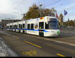 VBG - Tram Be 5/6 3072 unterwegs auf der Linie 10 unterwegs in der Stadt Zürich am 2024.11.24