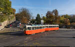 AGMT Be 4/4 729 / Genève Place de Neuve, 3. November 2024<br>
Festival tramways historiques 2024