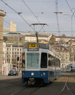 Be 4/6 2043 zwischen Bahnhofquai und Bahnhofstrasse am 17.03.2010.