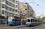 Be 4/6 1688 und Be 4/6 2082 an der Stockerstrasse am 31.07.2009.