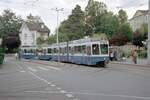 Zürich VBZ Tramlinie 3 (SWP/SIG/BBC-Be 4/6 2083, Bj.