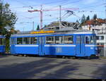 ex. VBZ - Ce 4/4  1392 vom Verein Tram-Museum Zürich ausgestellt vor dem Museumsdepot in Zürich am 2024.10.27