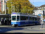 VBZ - Be 4/3 2063 + Be 4/6 2072 unterwegs auf der Linie 4 in Zürich am 2024.10.27