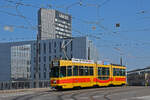 Be 4/8 248 überquert am 24.06.2024 mit der Fahrschule die Münchensteinerbrücke.