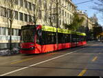 Bern Mobil - Be 4/6  753 unterwegs auf der Linie 3 in der Bundesgasse in Bern am 2024.11.25