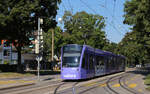 Be 6/8 651 bei der Haltestelle Egghölzli in Bern am 11.08.2022.