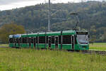 Be 6/8 Combino 312, auf der Linie 14, fährt am 07.10.2024 zur Haltestelle Rothausstrasse.