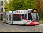 BLT - Tram Be 6/10 187 bei der Haltestelle Heuwaage in Basel am 2024.10.13