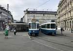 Linie 13 Wagennummer 2032 am Paradeplatz.