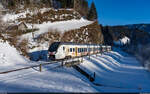 BLS RABe 528 110 / Ennetilfis, 29. Dezember 2024<br>
RE Luzern - Bern