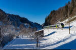 BLS RABe 528 123 / Ennetilfis, 29. Dezember 2024<br>
S6 Langnau im Emmental - Luzern