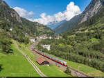 SBBH RAe TEE II 1053 / Erstfeld - Göschenen / Gurtnellen, 18. September 2021<br>
Gotthard Bahntage 2021