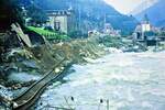 Nach dem Unwetter in Gurtnellen  25.06.87