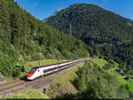 SBB RABe 501 013 / Wassen, 19.