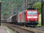 BR 185 Doppelpack bei Giornico am 24.05.2013