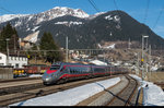 Ein Trenitalia ETR 610 durchfährt am 24.