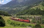 11272 und 11615 mit einem Holcim Kieszug bei Quinto 24.6.16