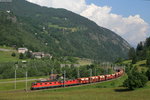 11615 und 11272 mit einem Holcim Kieszug bei Quinto 24.6.16