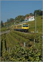 Der Train des Vignes bei Chexbres. 
3. Oktober 2011