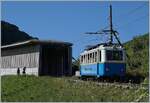 Der Rochers de Naye Bhe 2/4 204 hat Jaman verlassen und ist nun auf dem Weg zum Rochers de Naye.