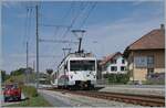 Einer der 1979 von der WSB in Betrieb genommen Be 4/4 15 - 27 ist als AAR Regionalzug mit ABt in Zetzwil auf dem Weg nach Menziken. 

26. August 2022