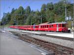 Als nchstes erreicht R1821 der Davoser Pendel die Station Filisur, wo Anschluss nach Chur und St.Moritz besteht.