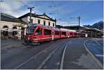 R1429 mit ABe 8/12 3515 nach Arosa in Chur.