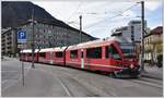 R1432 aus Arosa mit Allegra ABe 8/12 3509 erreicht Chur.