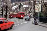 RhB, Arosa Linie, Chur, Marz 1978.