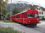 Regio Arosa-Chur beim berqueren eines Kreisels kurz vor der Endstation am 27.09.2007