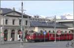 Ge 4/4 I 610  Viamala  abfahrbereit in Chur nach Arosa.