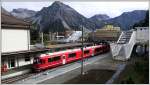 Grossbaustelle Bahnhof Arosa.