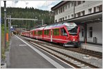 ABe 8/12 3515 mit R1452 nach Chur in Arosa.