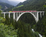 3502 mit 3 Personenwagen sowie dem Baufahrzeug Nr.