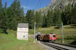 In Spinas im Val Bever liegt das Sdportal des Albulatunnels.