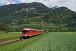 ABDt 1711 erreicht am 10.05.2015 an der Spitze einer S 2 Bonaduz.