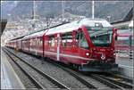 IR1133 mit ABe 8/12 3506 nach St.Moritz in Chur. (28.12.2018)