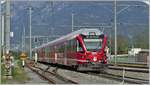 S1 1524 nach Schiers mit ABe 4/16 3103 in Felsberg. (21.04.2020)