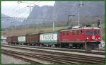 Ge 4/4 I 604 Curia fhrt heute mit nur 5 Haik nach Ilanz. (09.11.2006)