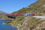 RhB ABe 8/12 3512  Allegra  am 20.09.2018 (11.36 Uhr) auf dem Weg nach Tirano.