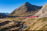 RhB ABe 8/12 3505 / Bernina Express Chur - Tirano / Bernina Lagalb, 24. Oktober 2021