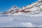 RhB ABe 8/12 / Ospizio Bernina, 13. Februar 2022<br>
Regio St. Moritz - Tirano