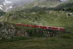 Zug 1632 ist der erste durchgehende Zug Tirano - St.