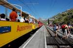 Halt auf der Station Ospizio Bernina.